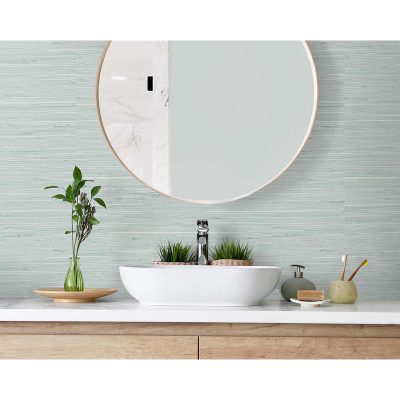 Tedlar Vinyl Wallpaper Roll, Pale Sky