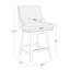 Tabouret de comptoir pivotant 26 po Shurma-1216227881