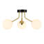 Baudette Glass Flush Mount