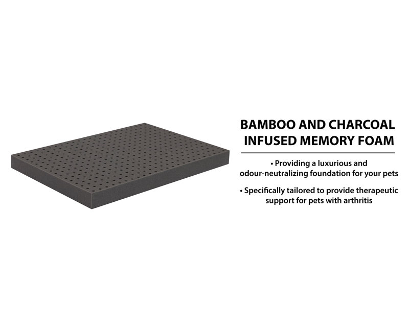 Wasco Orthopedic Pet Bed, 20cm H x 41cm W x 61cm D