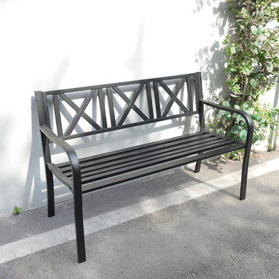 Aydin Iron Park Bench