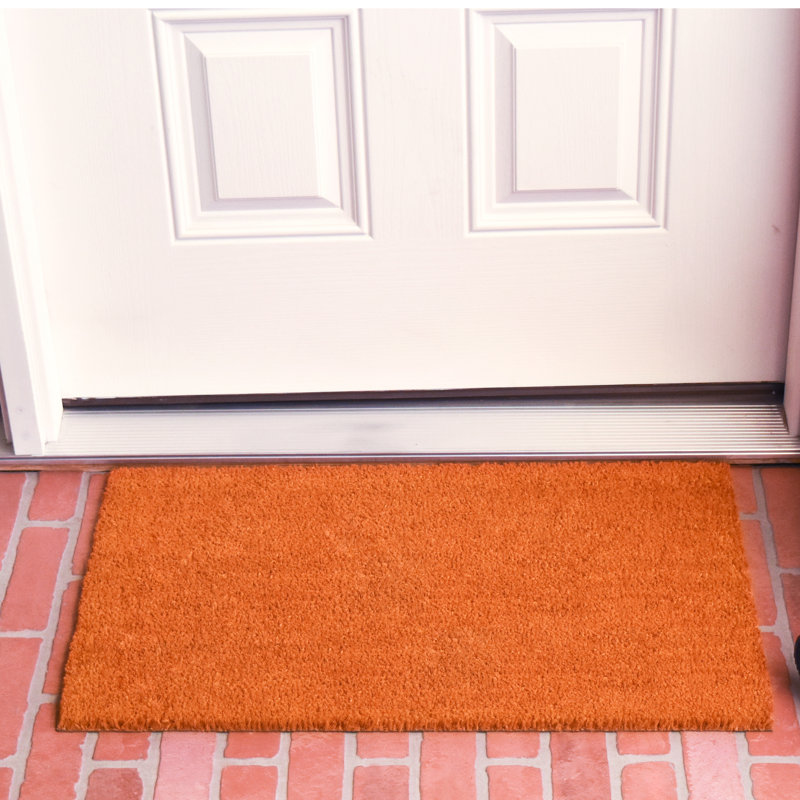 Tapis d'extérieur antidérapant Kasper, L 24 po x L 36 po, Orange