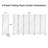 6-Panel Folding Room Divider