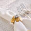 Set of 4 Forest Walk Holly Napkin Ring Set