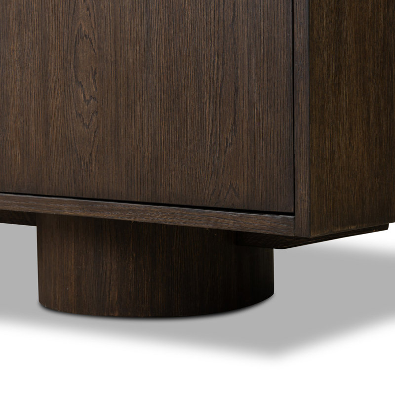 76 in. W Solid Wood Sideboard