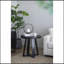 Table basse D23.5X24.5 ", noir
