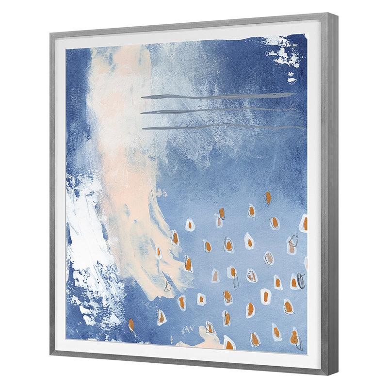 Festival 3 Print by Goderwis, Kyle, 30" H x 25" W, Silver Framed 
