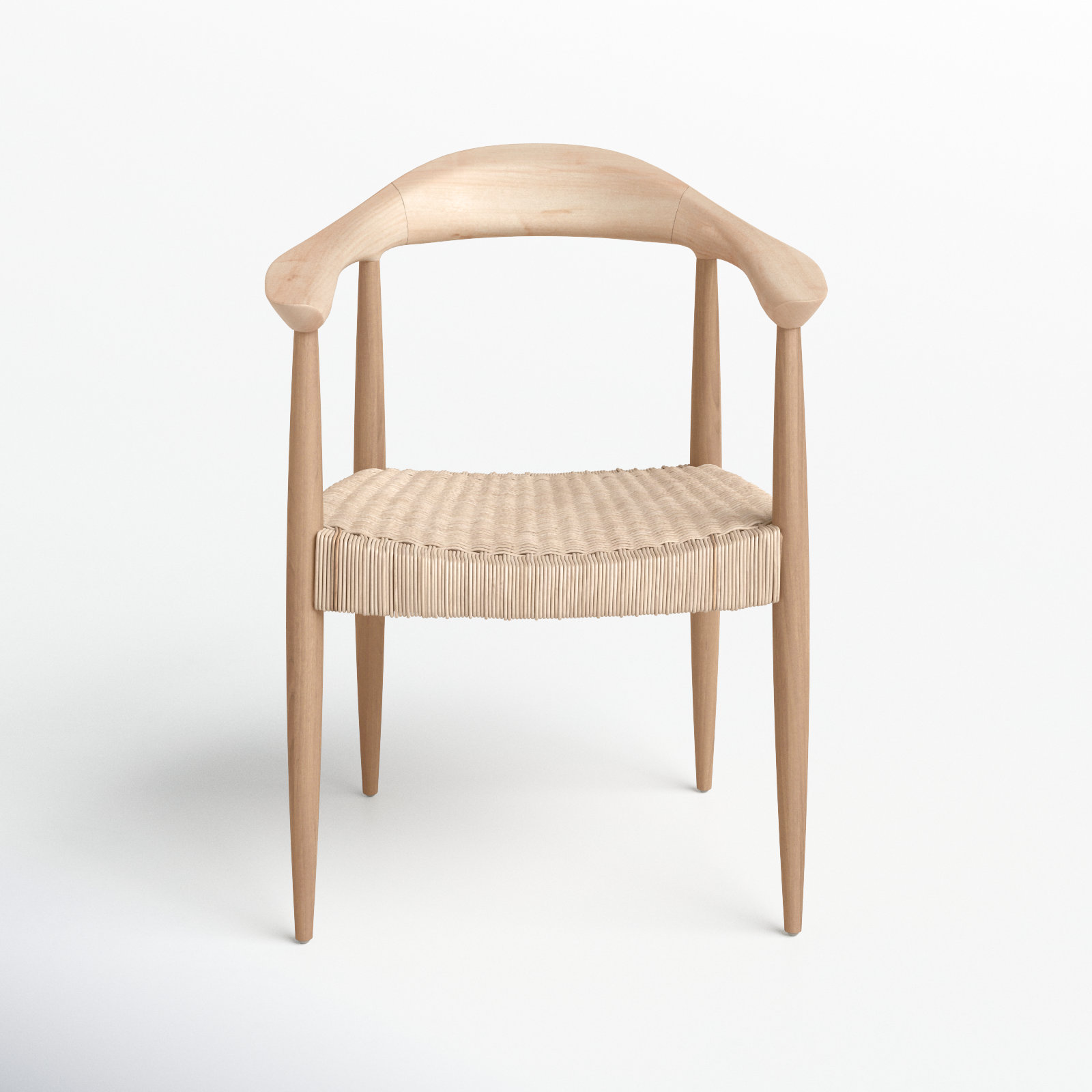 Ashanti 30.7'' Wide Teak Armchair