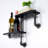 Stylish Black Pipe Shelf, 22.0 x 5.1 x 16.5 inches | Durable 100% MDF Construction, Perfect for Home or Office | Rustic Industrial Design, Ideal for Organizing Books, Decor & More-1142375072