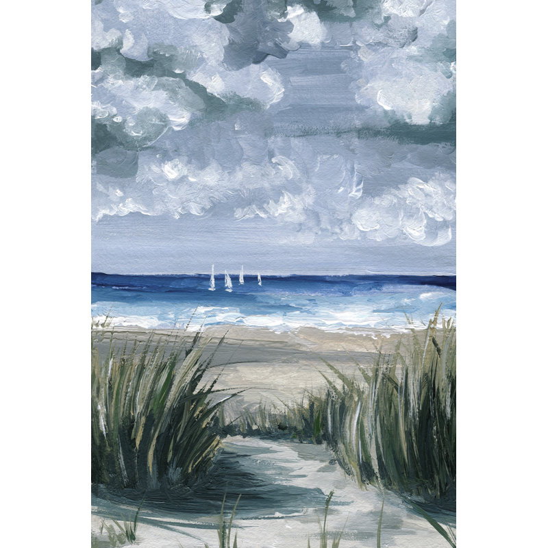 Reproduction sur toile tendue Boell «Seaside Grass», H 18 po x l 12 po x P 1,5 po
