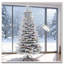 Arbre de Noël artificiel enneigé 6,5 pi-212759249