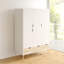 Litzy 3 Door Manufactured Wood Wardrobe