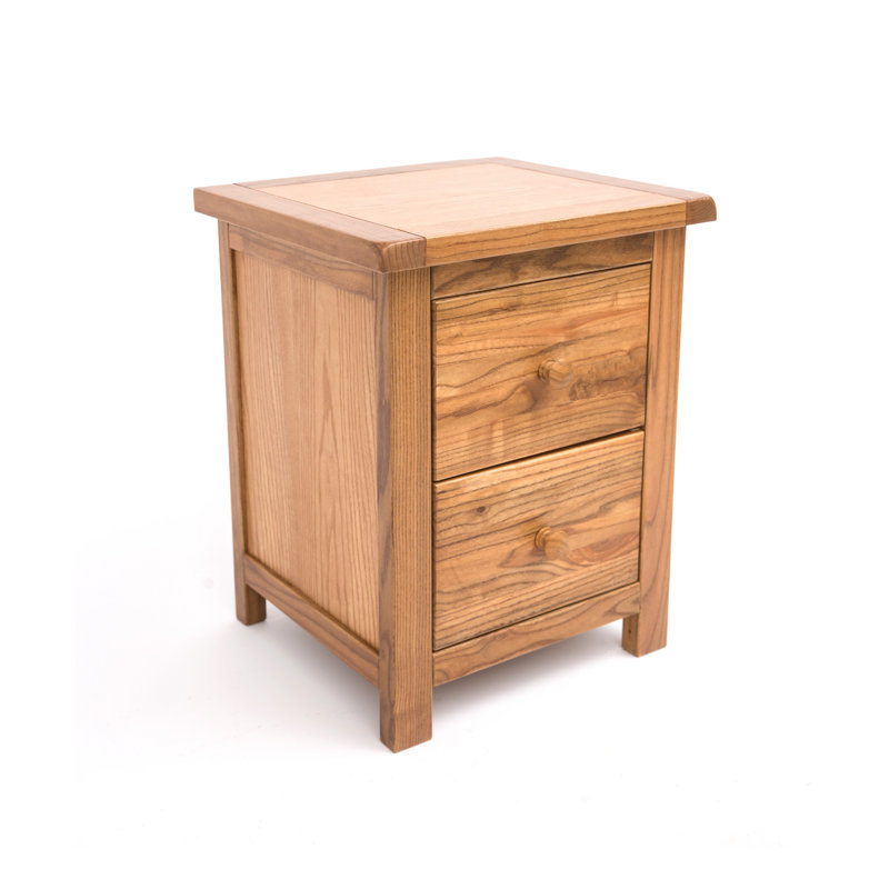 Rinaldi 45cm W Plywood / Laminate Board Bedside Table