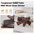 Round Coffee Tables with Tempered Glass Top Center Table-1799498015