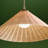 1-Light Convertible Pendant with Opal Glass and Handwoven Rattan Shade-111772132