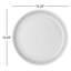 Dark Grey Speckle Coupe Dinner Plates