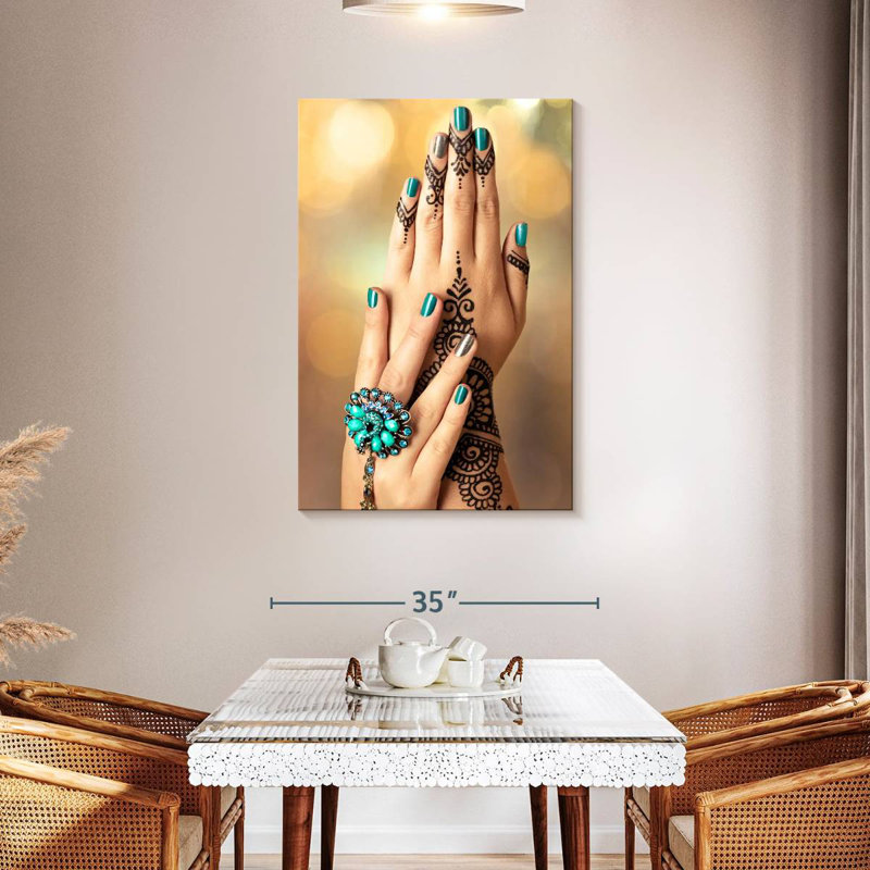 Shuttleworth Tribal Style Nails, 45" H x 30" W