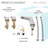 Carre 8 in. Widespread, 2-Handle, Bathroom Faucet-51342144