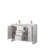 Lafarre 48 in W x 20 in D Double Bath Vanity Faucet Set-104788988-113055816