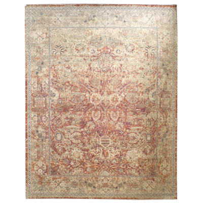 Erased One-of-a-Kind 12'1" X 15' Area Rug
