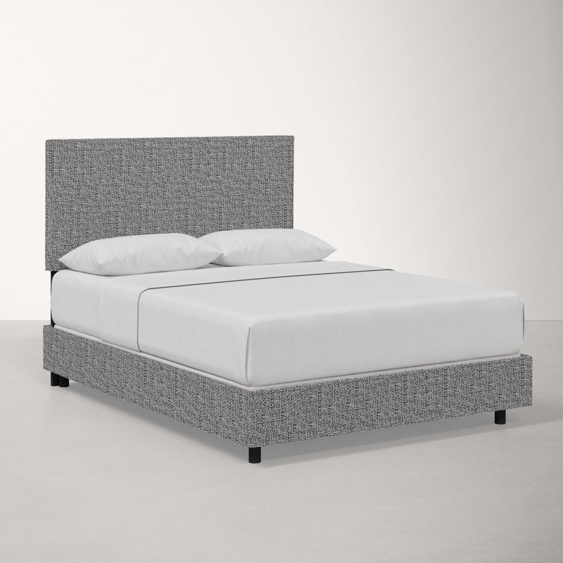 Upholstered Standard Bed, King, Cafe Rainstorm