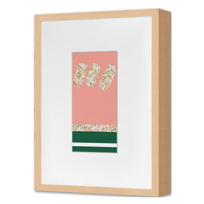 Elegant Alternatives 2 Print by Goderwis, Kyle, Maple Single Picture Framed, 20'' H x 14'' W