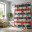 Rideau de douche Premium USA-106662490