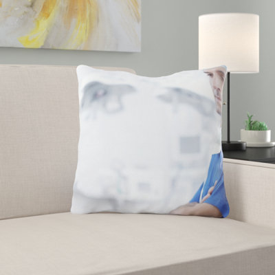 Microsuede Throw Pillow