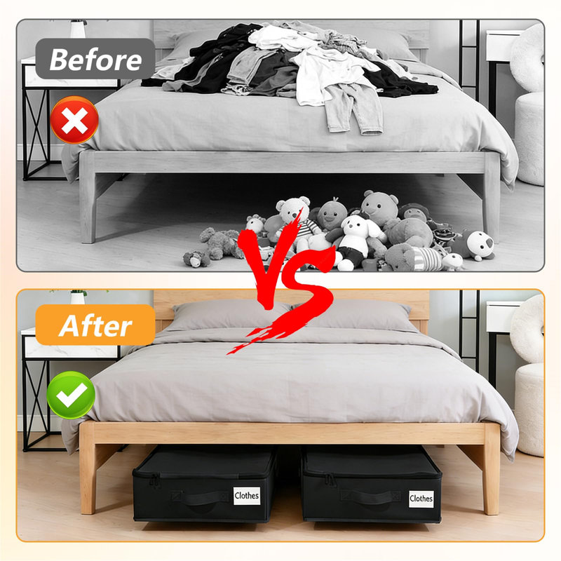Rebrilliant Fabric Underbed Storage