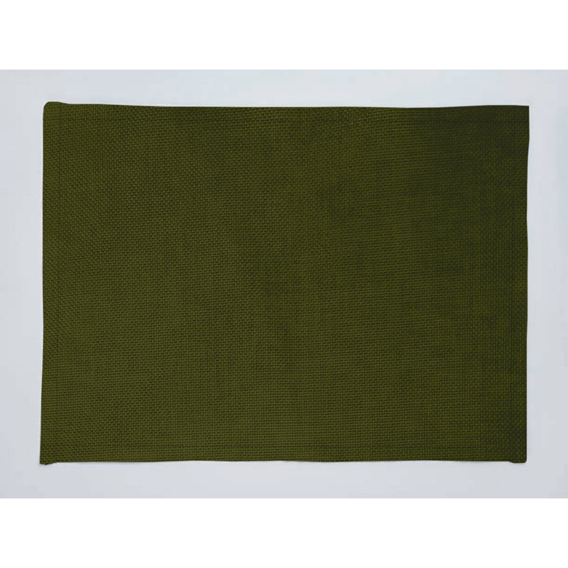 Napperons en faux jute, Olive
