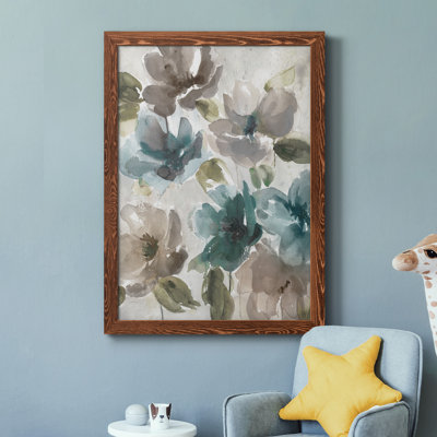 " Topaz Garden I " Painting Print