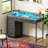 Keldric Rectangle Desk, Computer Desk with Drawers, Gaming Desk with LED Lights, Small Desk with Power Outlets, Writing Desk with Storage, Home Office Desk with Monitor Stand for Study-1379296350-1369033334