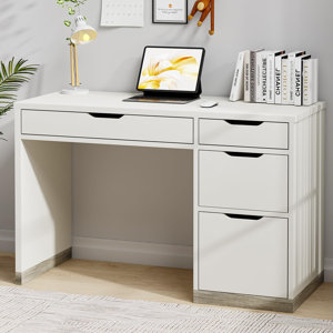 Computer Desk with 4 Drawers