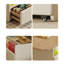 Table basse moderne de style crème