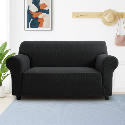 Jacquard Pattern Stretchable Spandex Sofa Slipcover - Stylish Sofa Protector