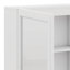 Pharmacie, armoire murale de salle de bain avec barre à serviettes, tablette réglable