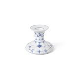 Royal Copenhagen Blue Fluted Plain Candle Holder 2.95"