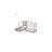 Wood House Bed Twin Size, 2 Twin Solid Bed L Structure With Fence And Slatted Frame, Grey-1745129483