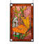 Tiffany Tropical Floral Stained Glass Window