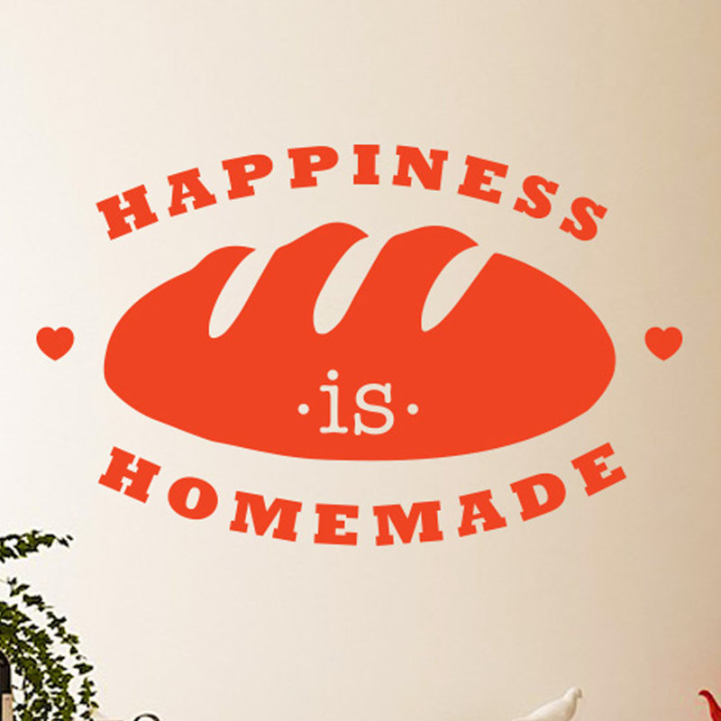 Wall Decal, Large, Orange