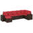 Red Cushion/Brown Frame is out of stock selected