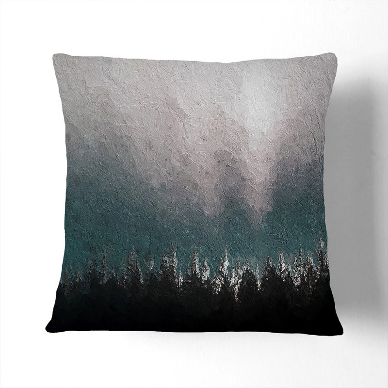 Square Cushion, Stone, 40cm H x 40cm W x 15cm D