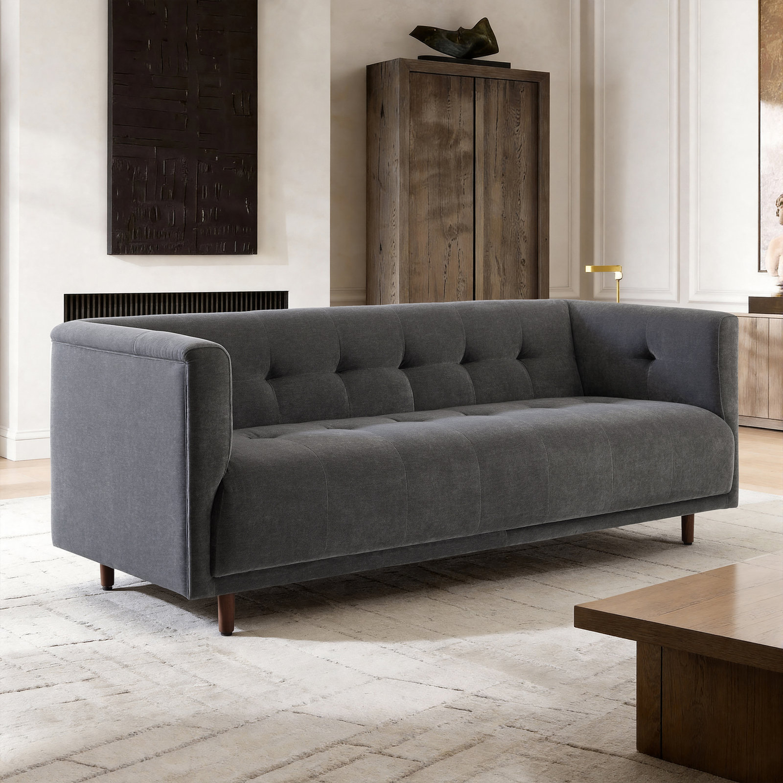 82" Sofa, Gray