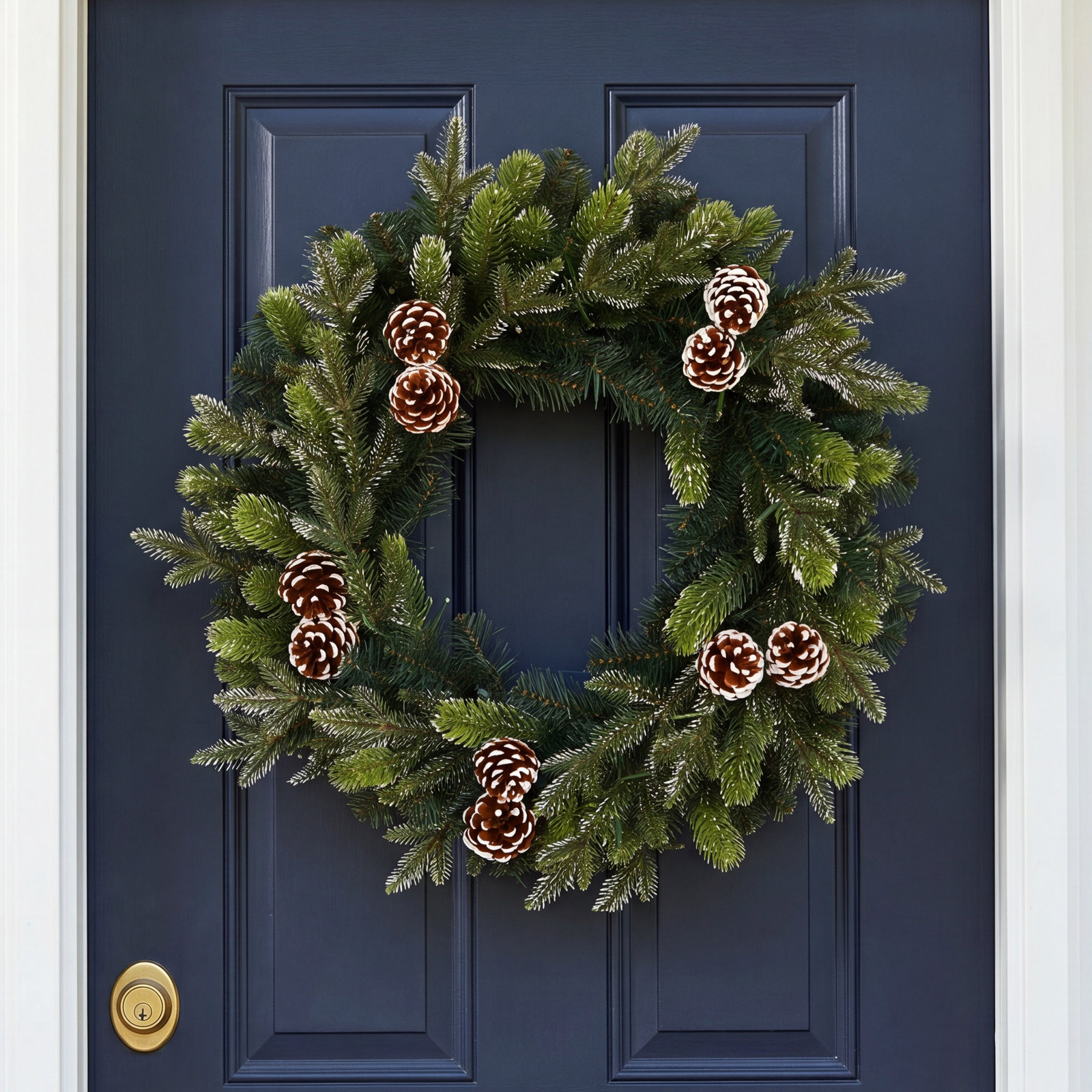 24'' Lighted Wreath
