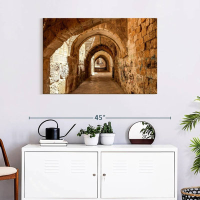 Kavia Stone Alley In Jerusalem