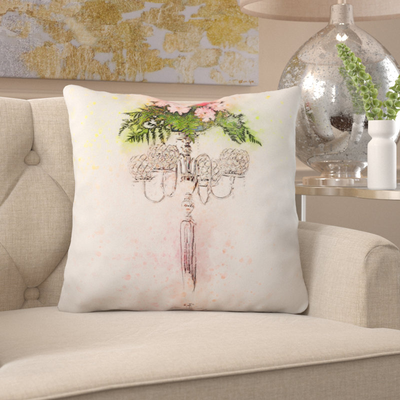 Outdoor Reversible Throw Pillow, Microsuede, Indoor