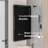 Ebern Designs Ragio Rectangular Black Metal Framed Mirror-58340674