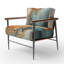 Fauteuil d'appoint rembourré Teal Bold Energy V-112889488