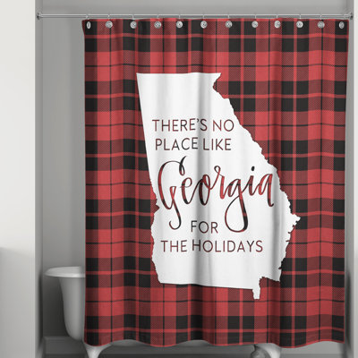 Brianne Plaid Shower Curtain
