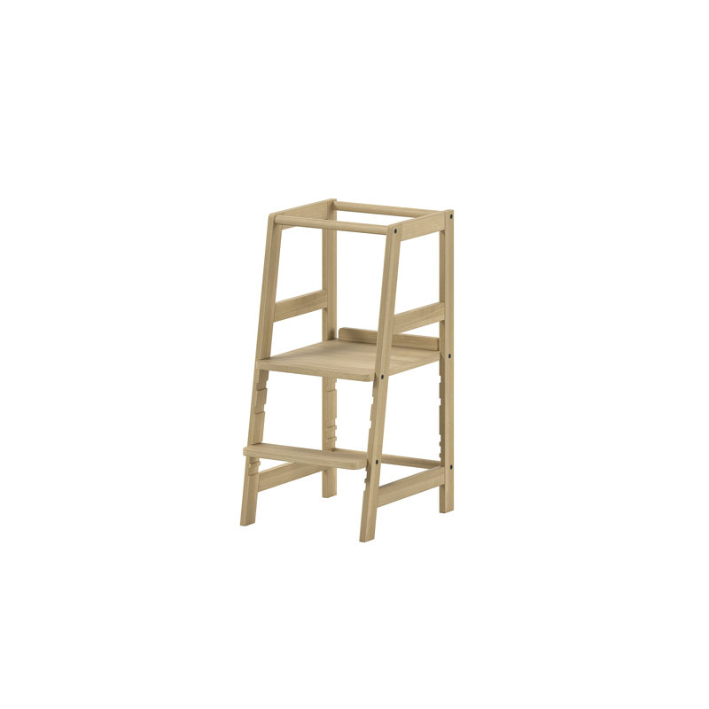 Step Stool, Light Beige